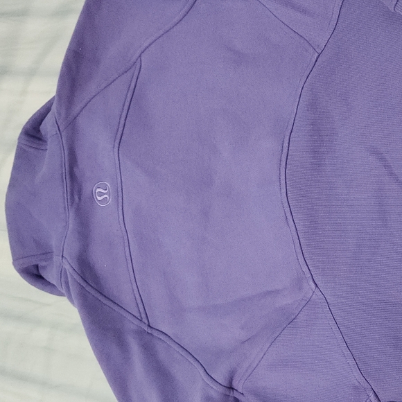 Lululemon Scuba Sweater Dark Lavender - Picture 6 of 8